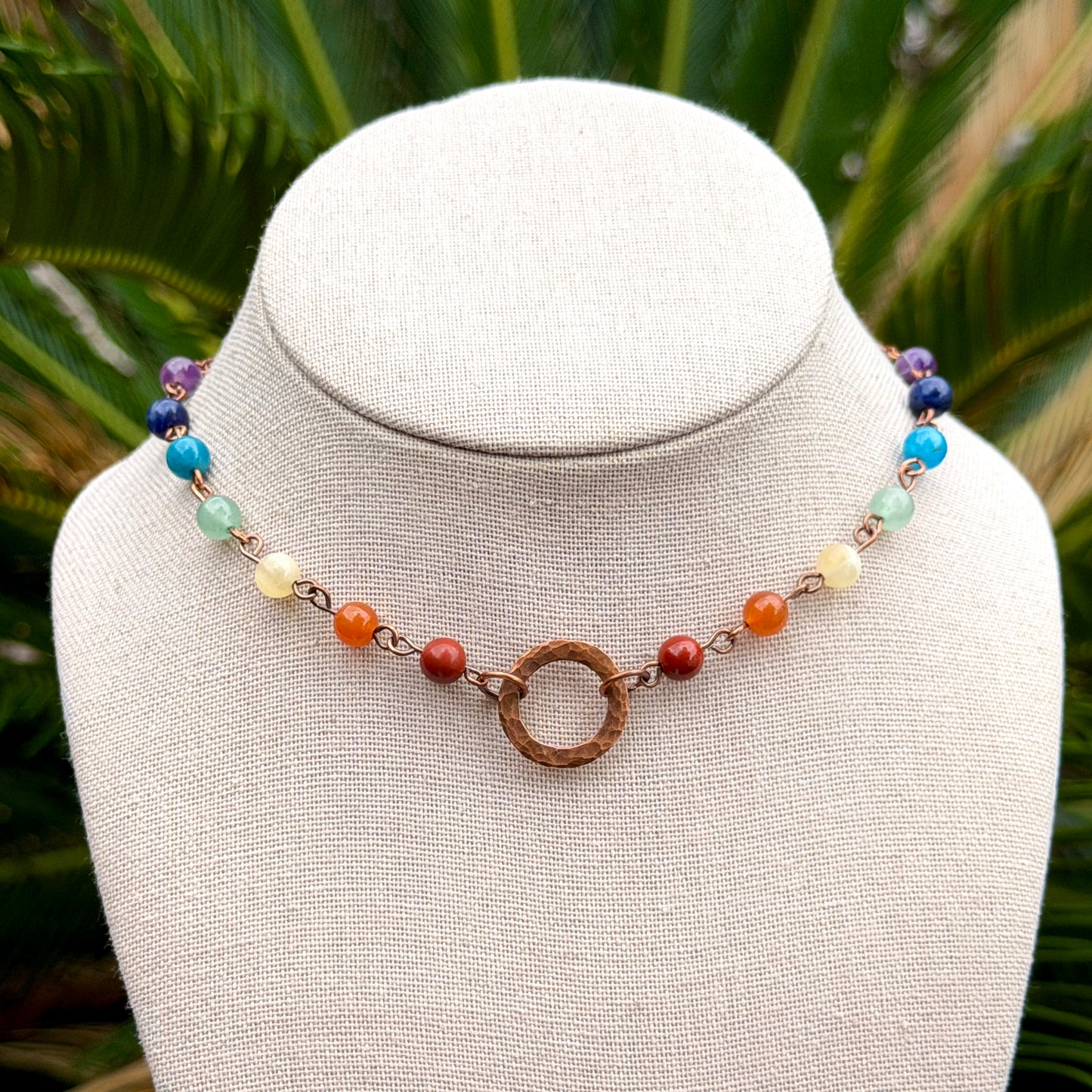 Copper Chakra Necklace