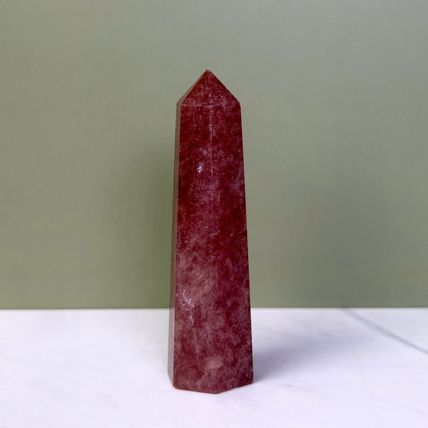 Strawberry Quartz Tower