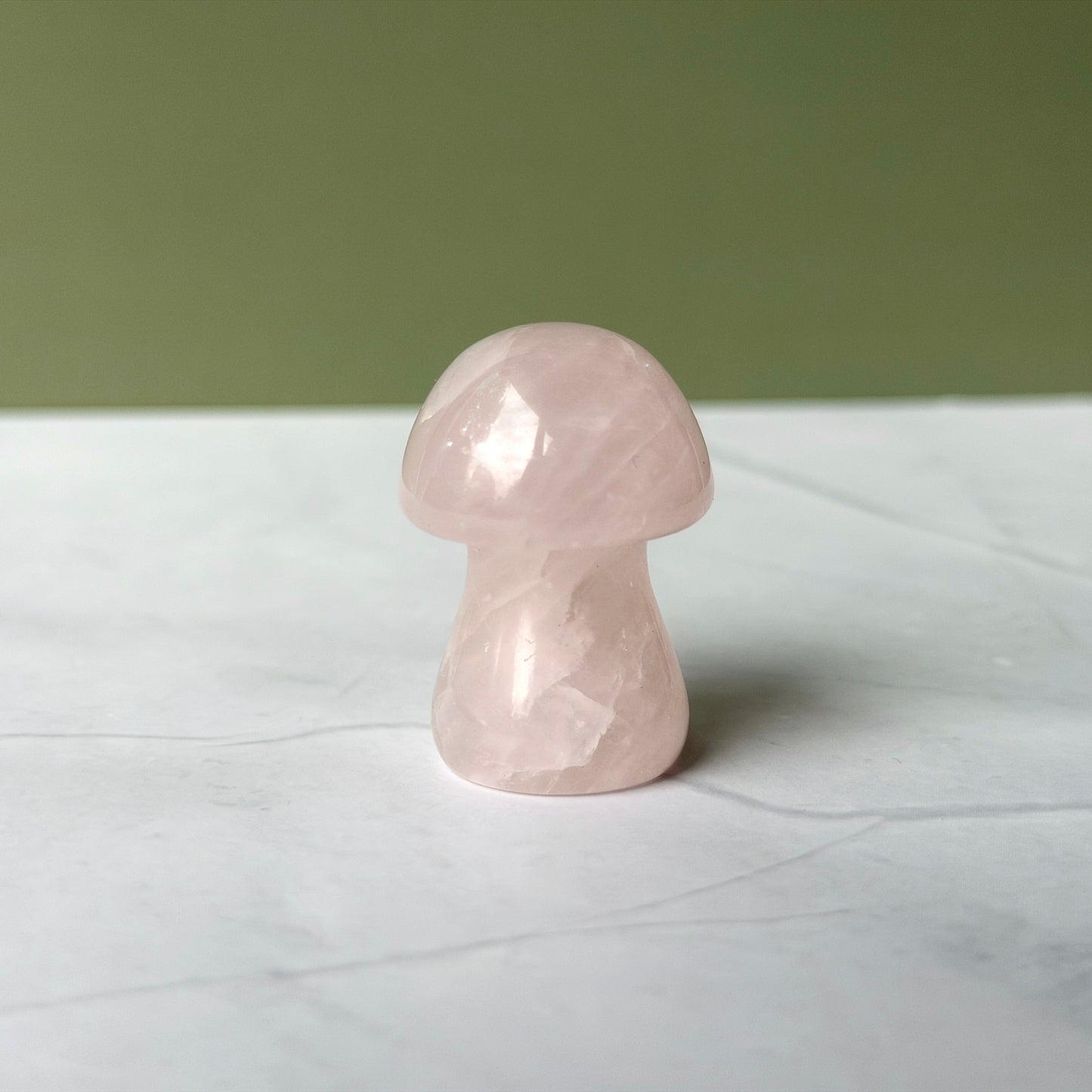 Rose Quartz Mushroom