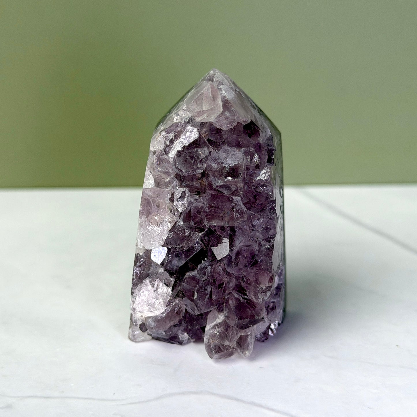 Amethyst Cluster Tower