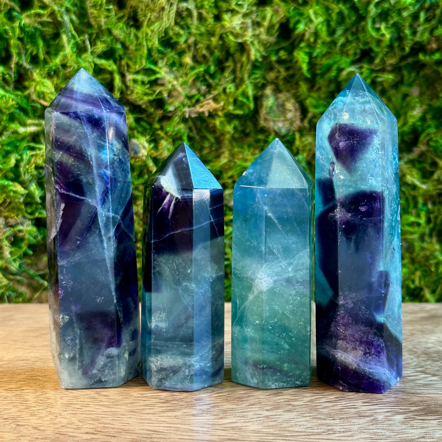 Rainbow Fluorite Towers
