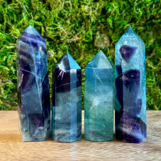 Rainbow Fluorite Towers