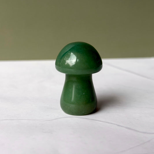 Green Aventurine Mushroom