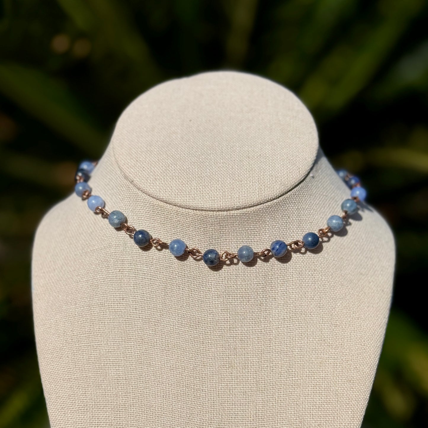 Sodalite Beaded Necklace
