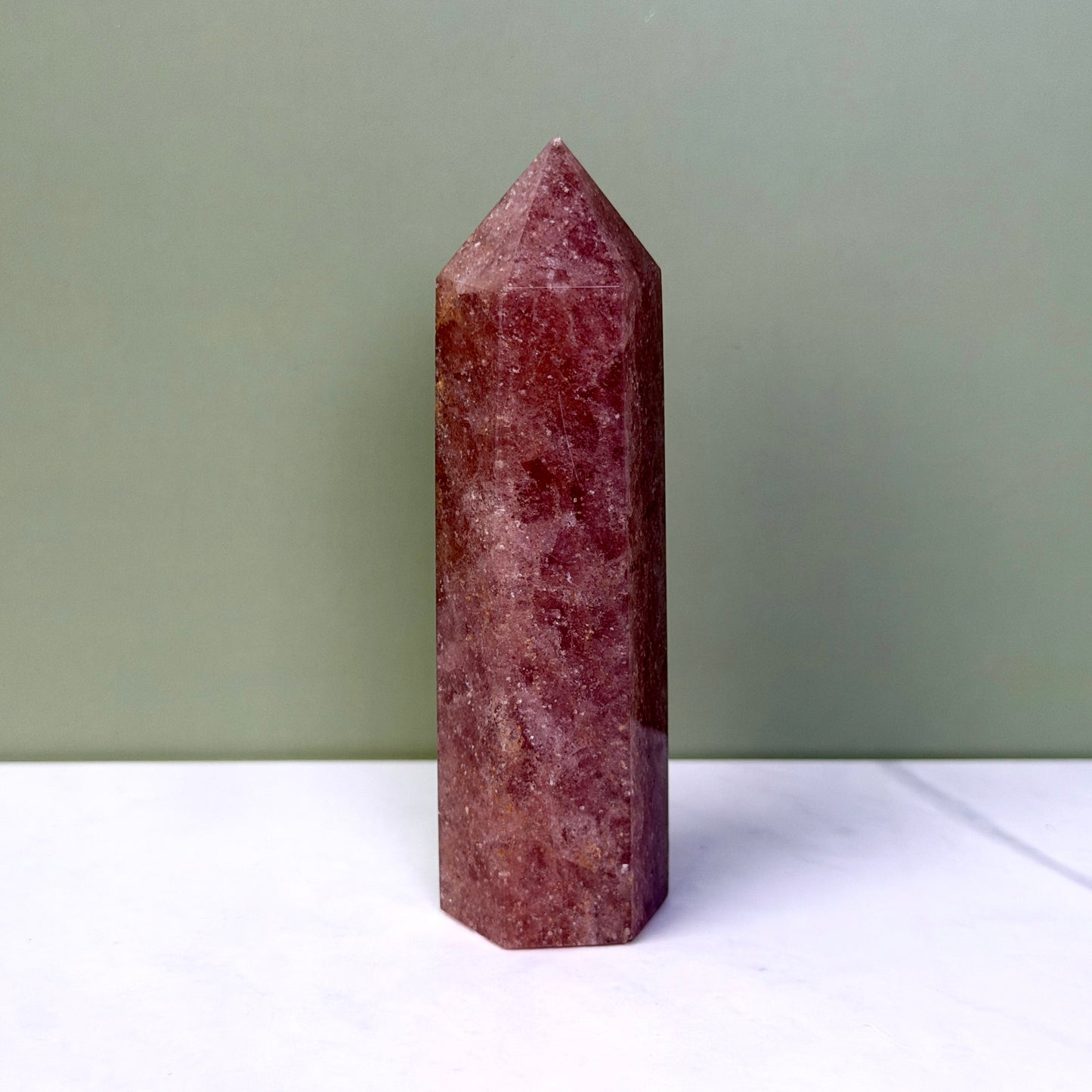 Strawberry Quartz Tower
