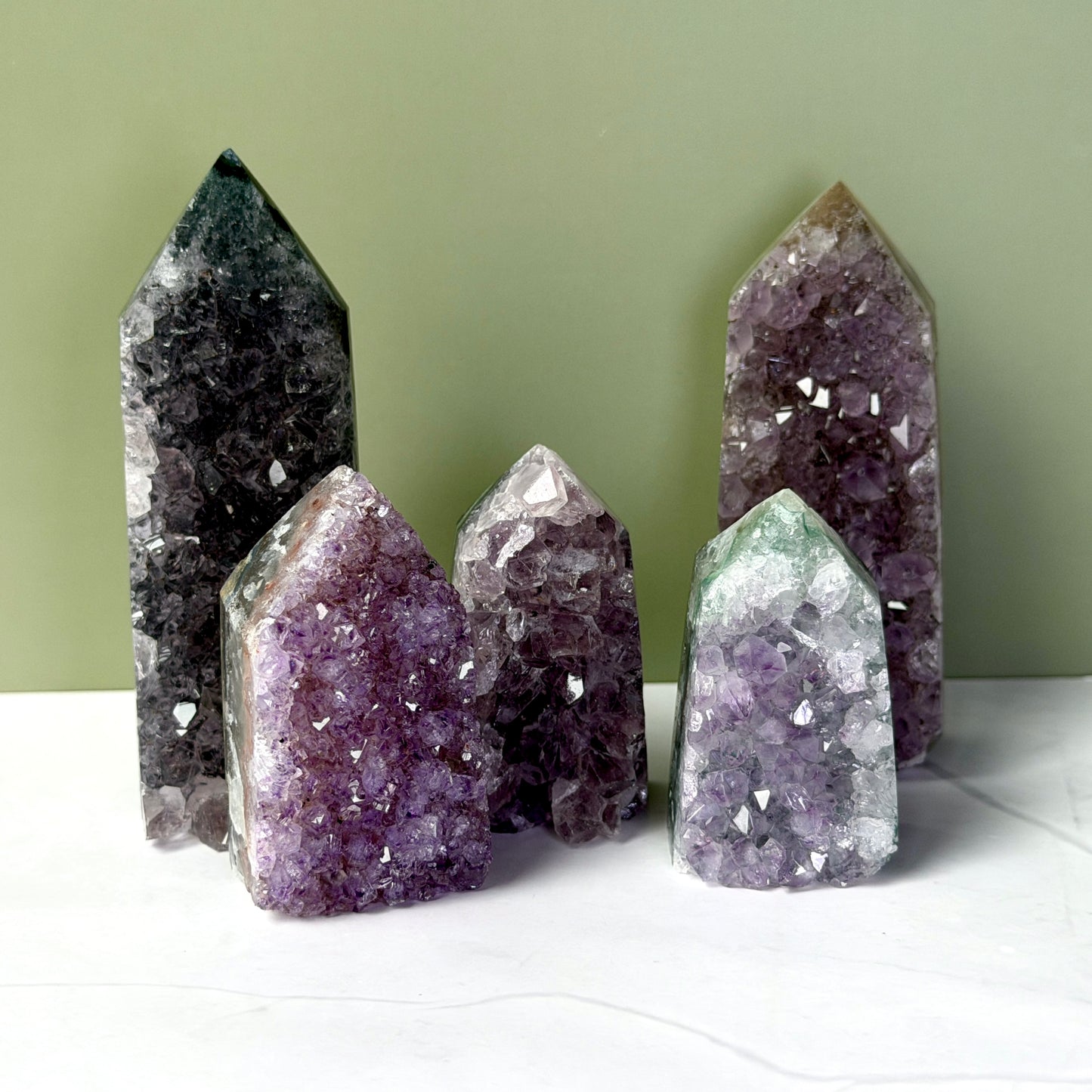 Amethyst Cluster Tower