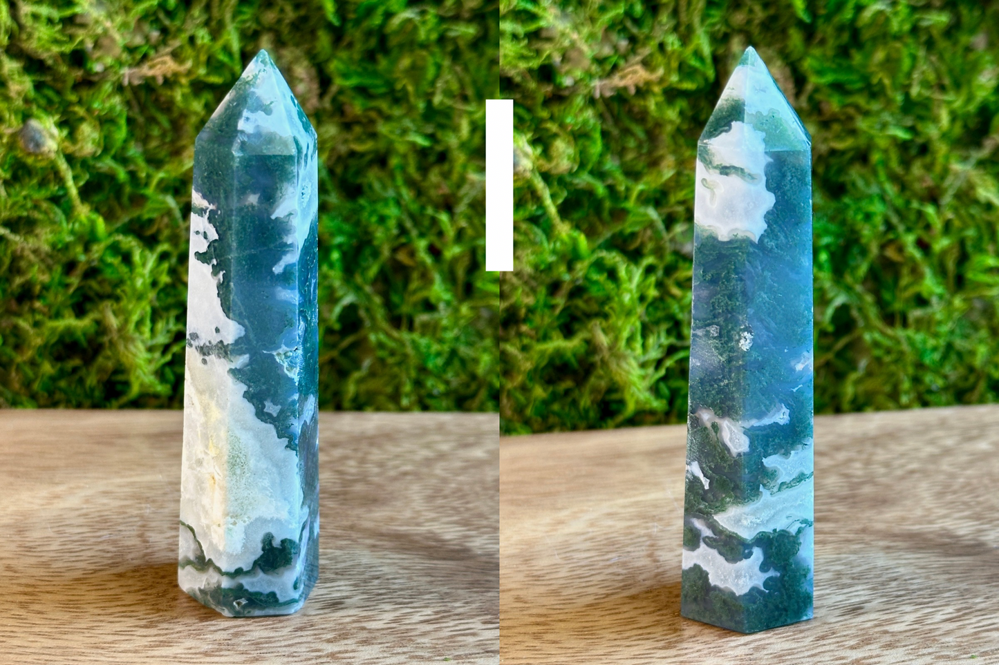 Moss Agate Towers