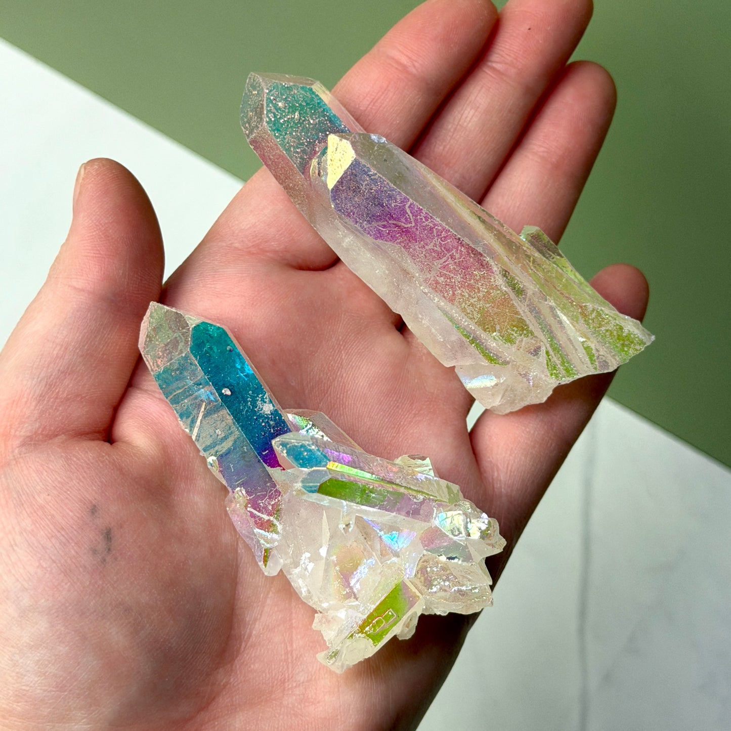 Aura Quartz Mini Cluster