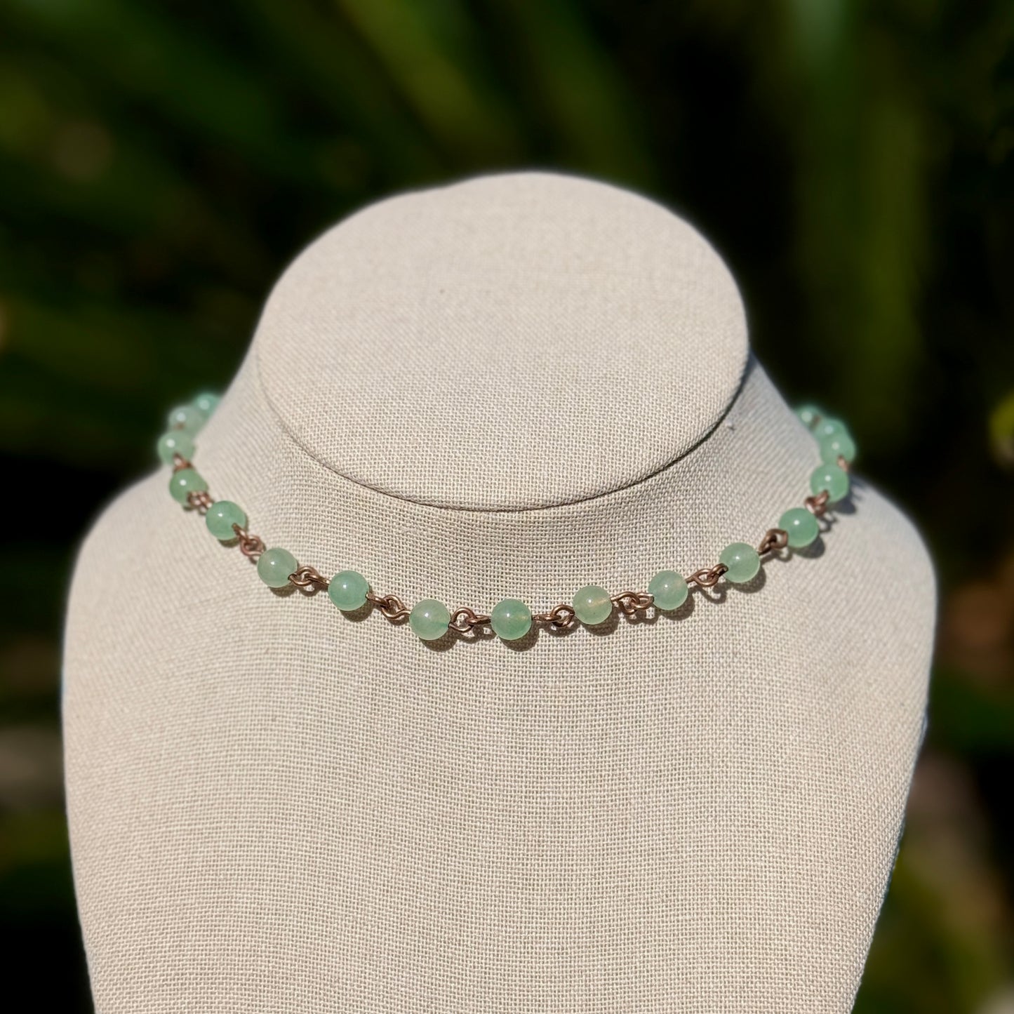 Green Aventurine Beaded Necklace