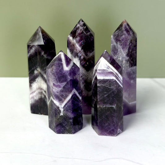 Chevron Amethyst Tower