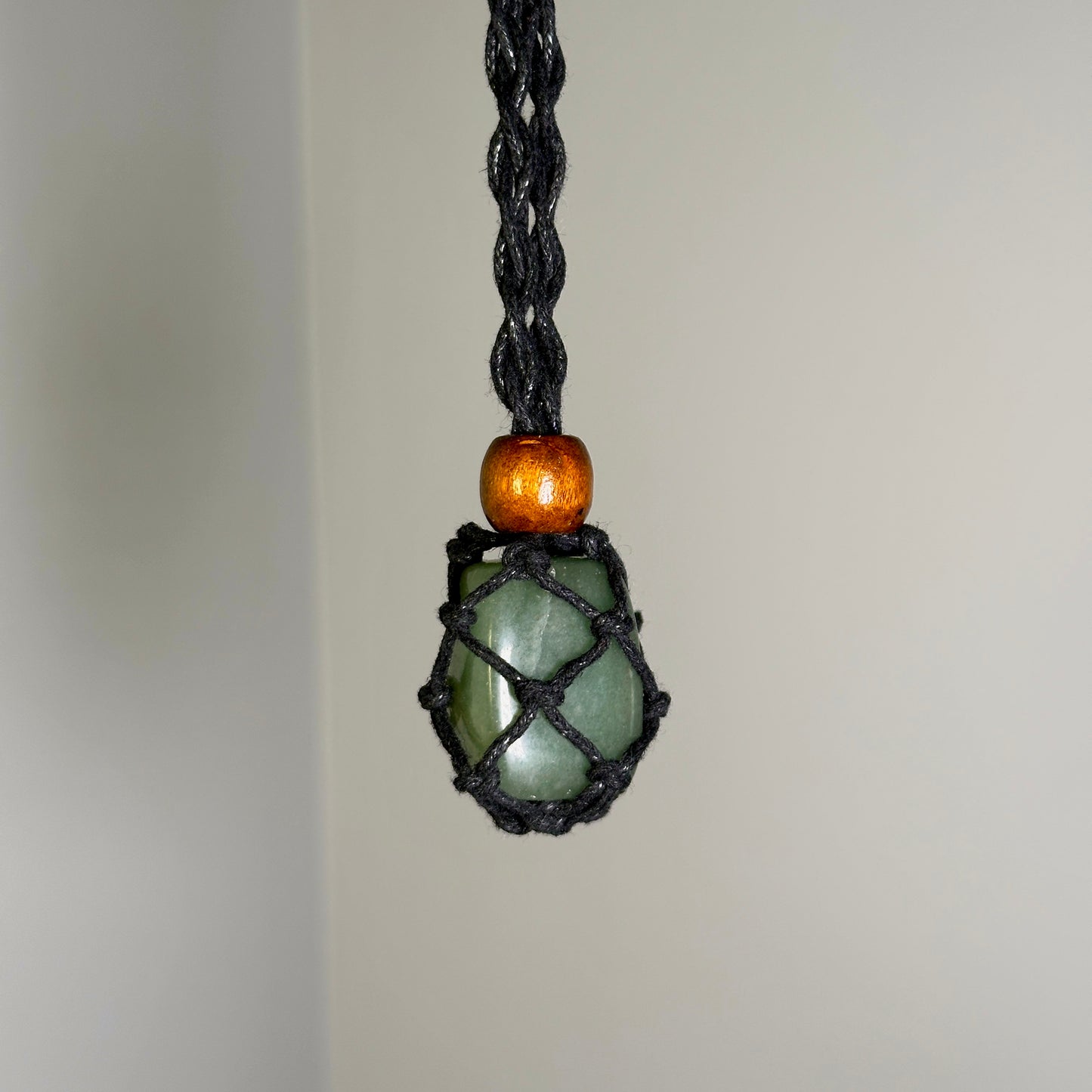 Macrame Cage Necklace