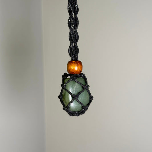 Macrame Cage Necklace
