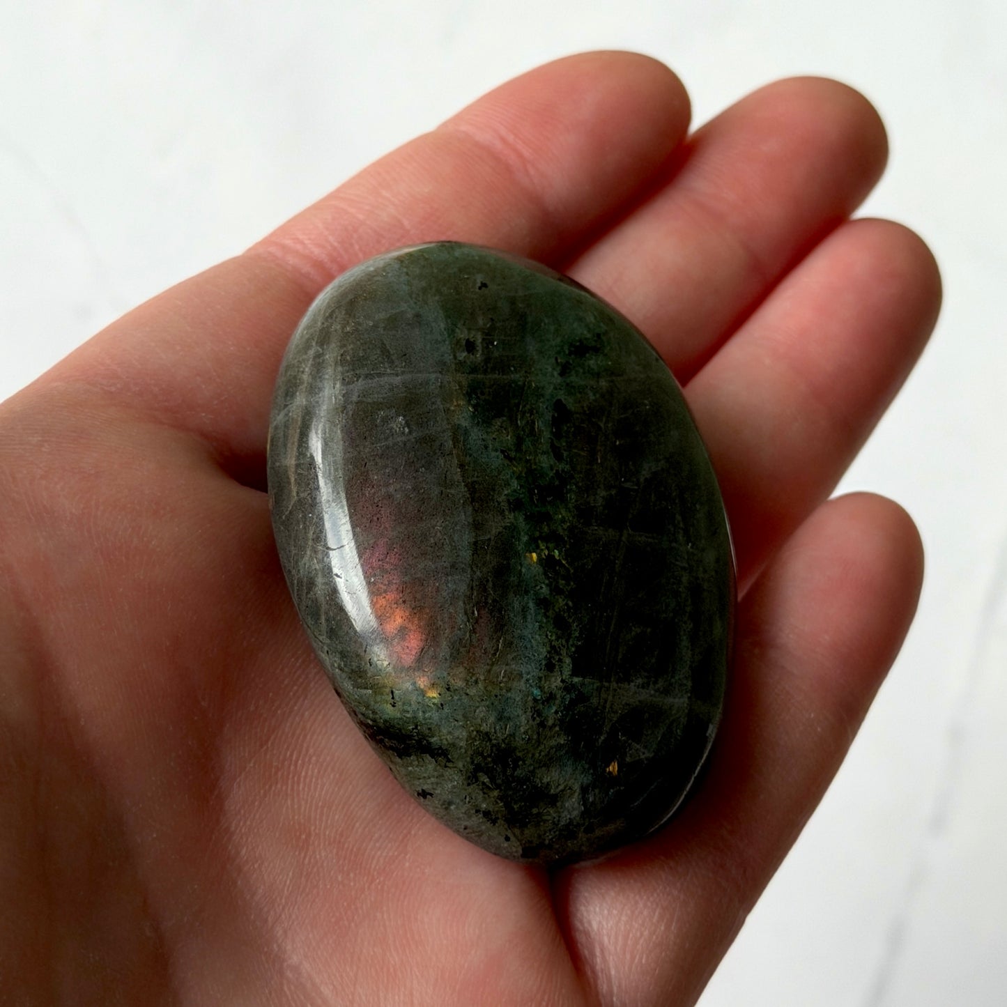 Sunset Labradorite Palm Stones