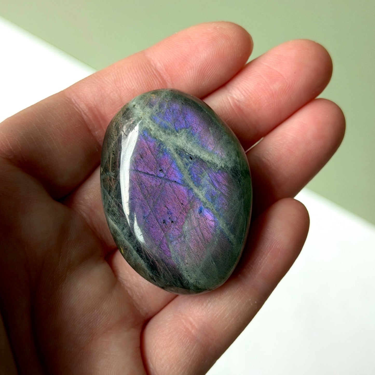 Sunset Labradorite Palm Stones