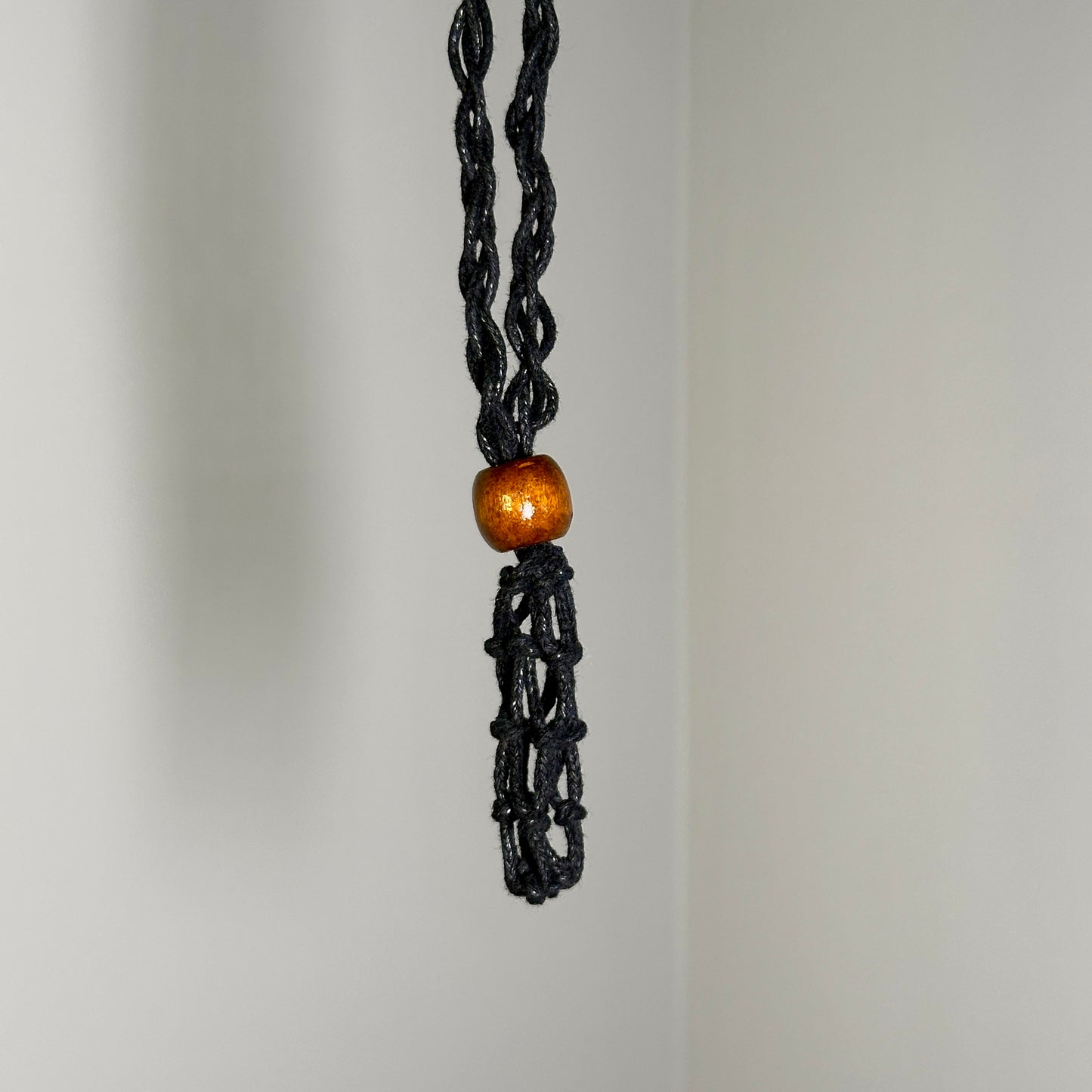 Macrame Cage Necklace