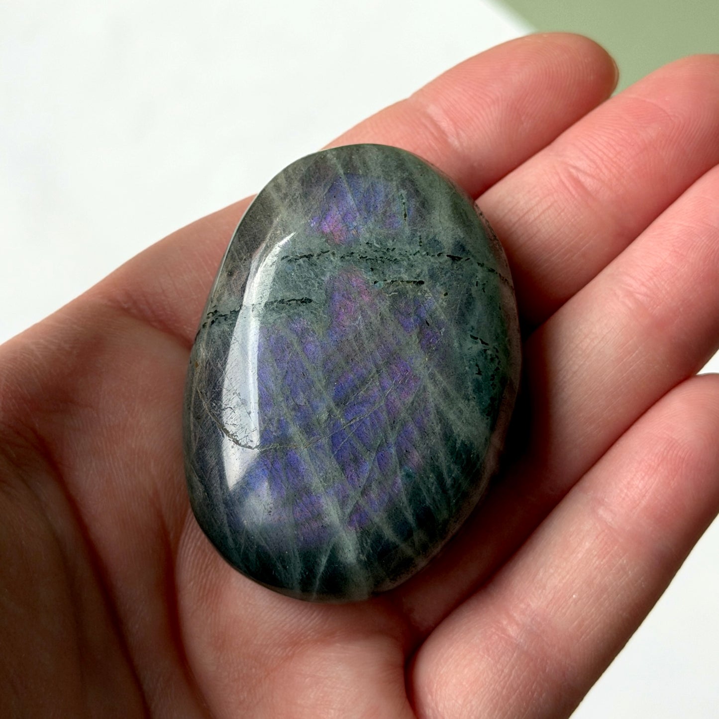 Sunset Labradorite Palm Stones