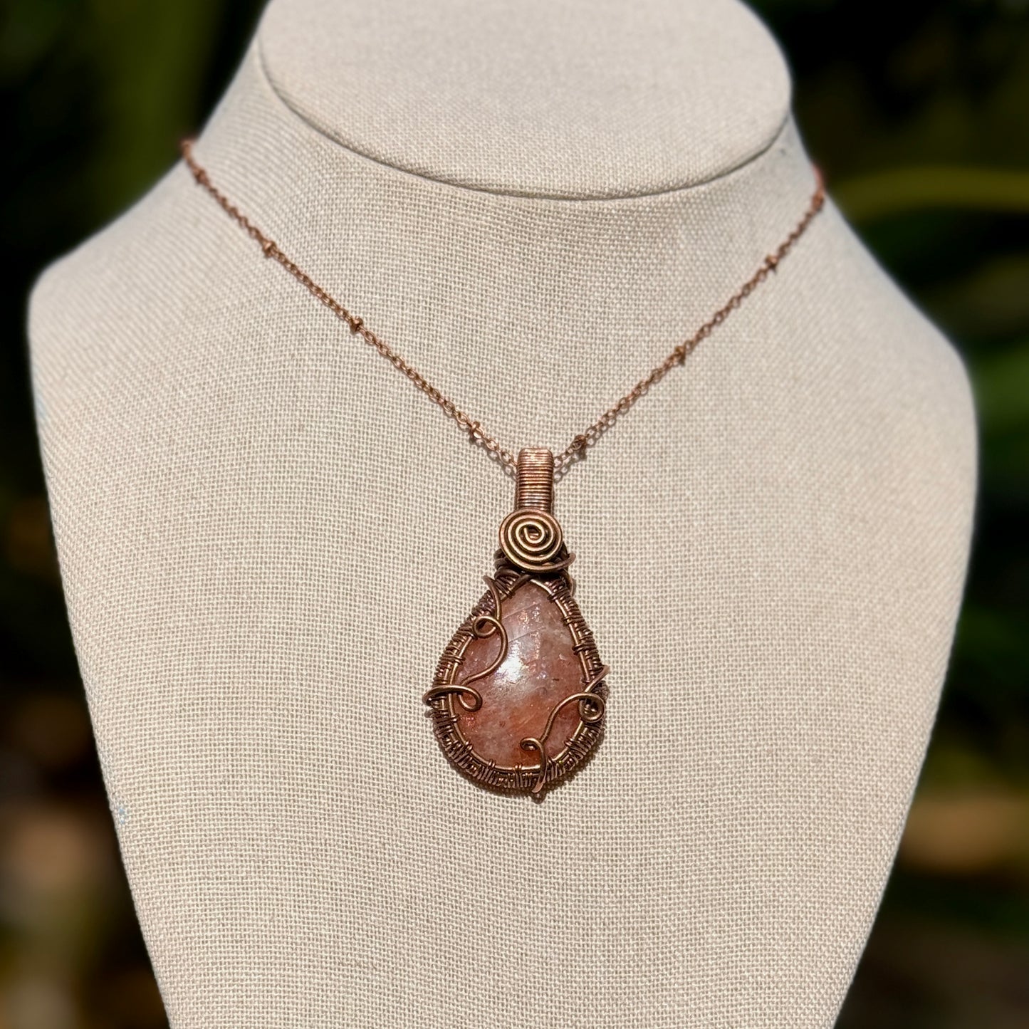 Sunstone Necklace