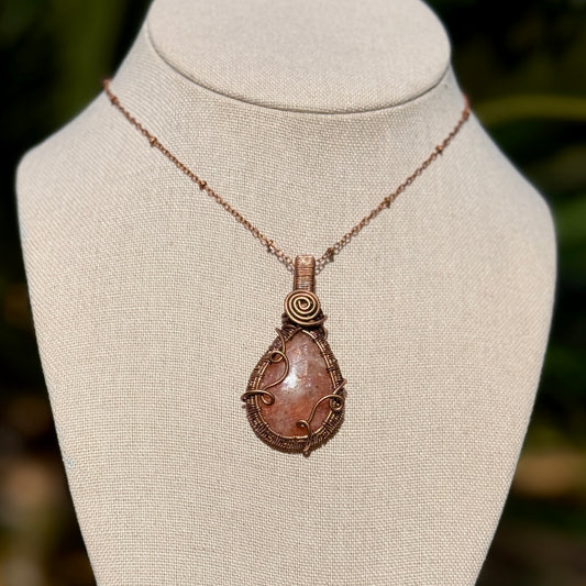Sunstone Necklace