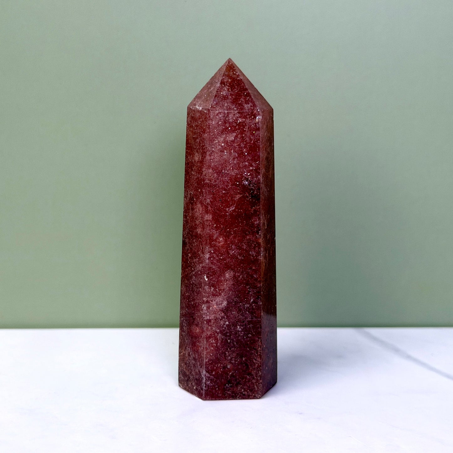 Strawberry Quartz Tower