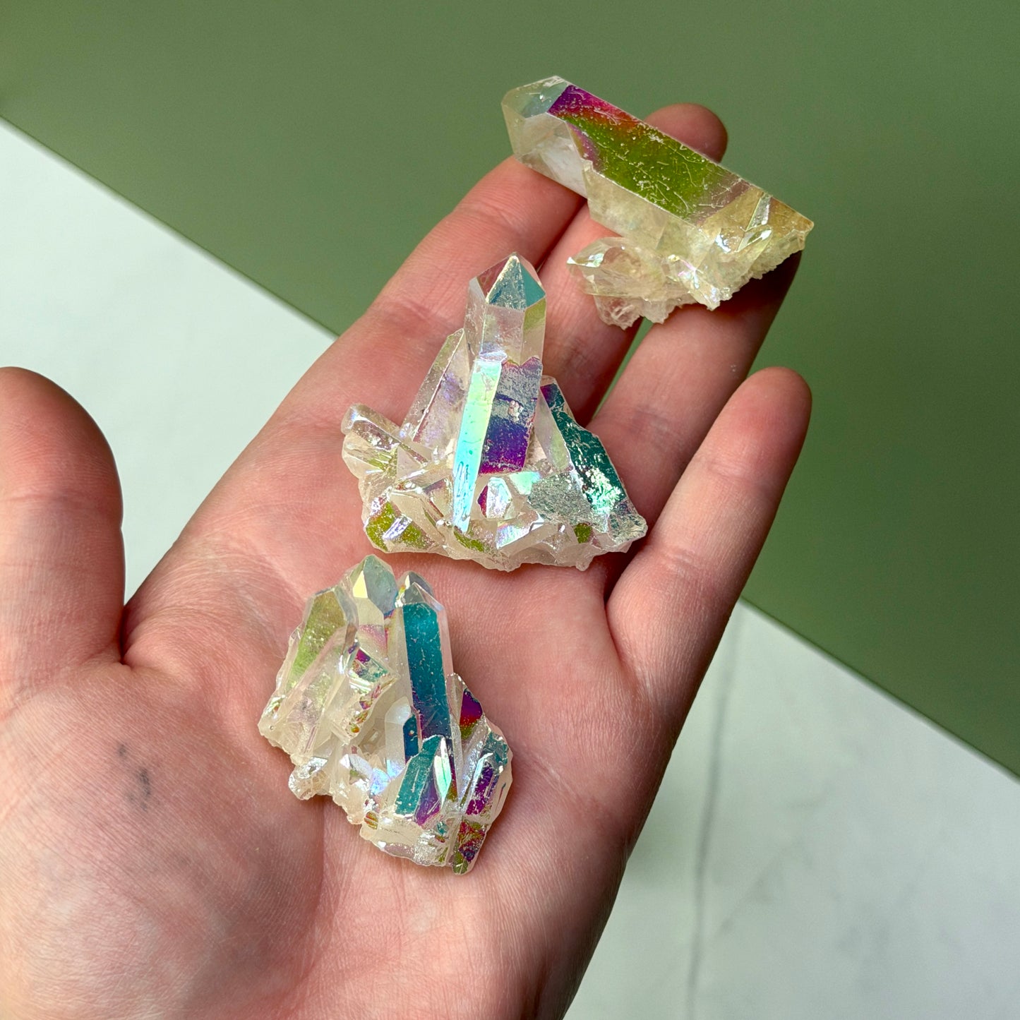 Aura Quartz Mini Cluster