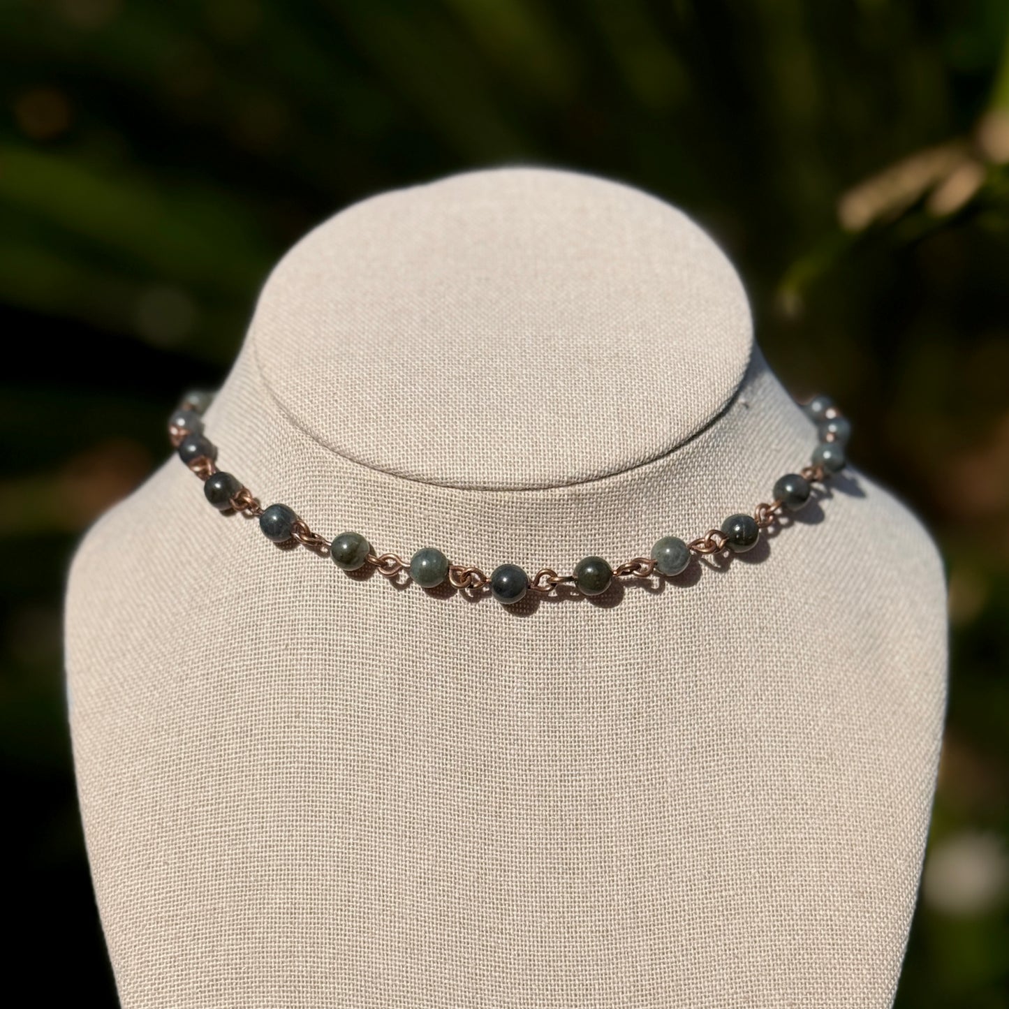 Labradorite Beaded Necklace