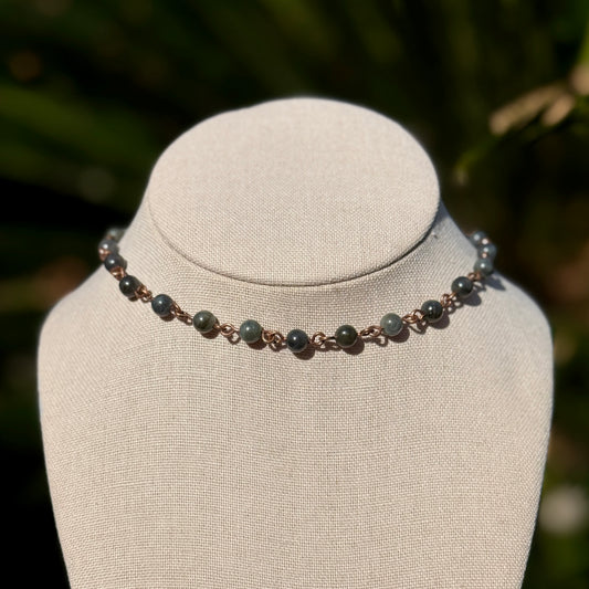 Labradorite Beaded Necklace