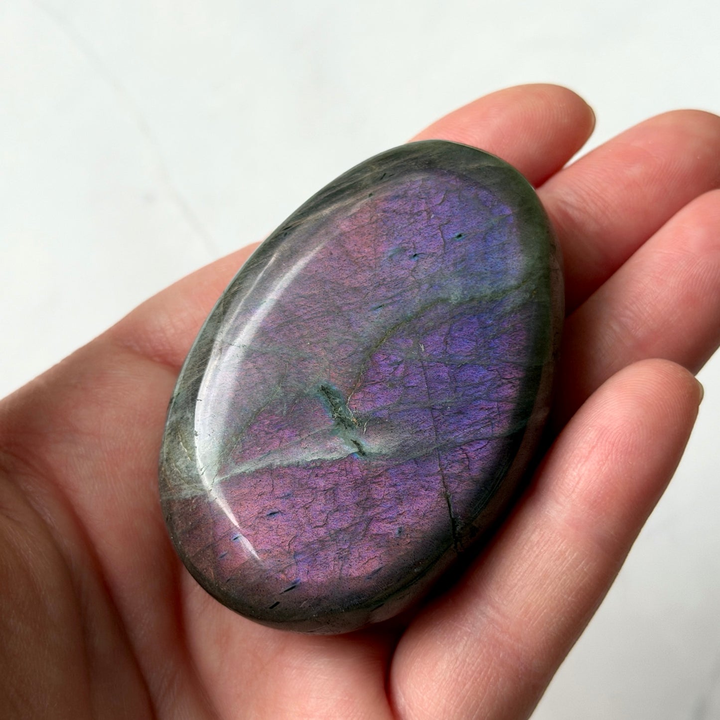 Sunset Labradorite Palm Stones