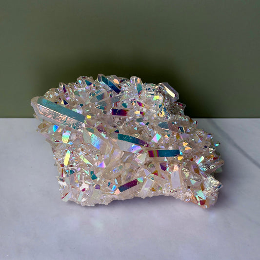 Aura Quartz Cluster