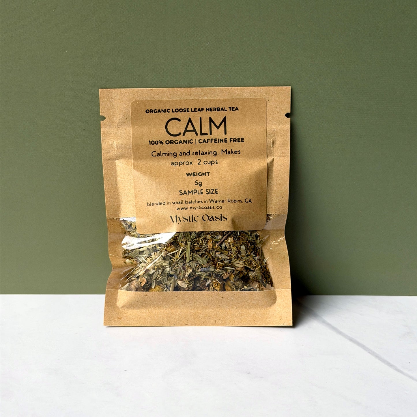 Calm Tea - Organic Herbal Tea Blend